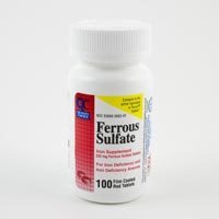 Špeciálne balenie 5 x Quality Choice Ferrous SULFATE 325MG 100EA