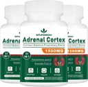 11-v-1 Adrenal Suplement, Cortisol Supplement with Panthenic Acid a Ashwagandha - Podporuje zdravú adrenálnu funkciu,Energetika a relaxácia - 180 Kapsule
