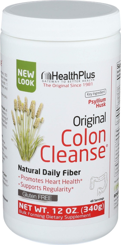 Colon Očistiť Psyllium 12 OZ