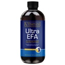 Rx Vitamíny Ultra EFA Omega 3 Rybí olej pre psy a mačky - Podporuje srdce, mozog, a spoločné zdravie s vitamínom E, biotín, a zinok - Tekutý rybí olej pre svrbenie Relief & Pes Shedding - 16 oz