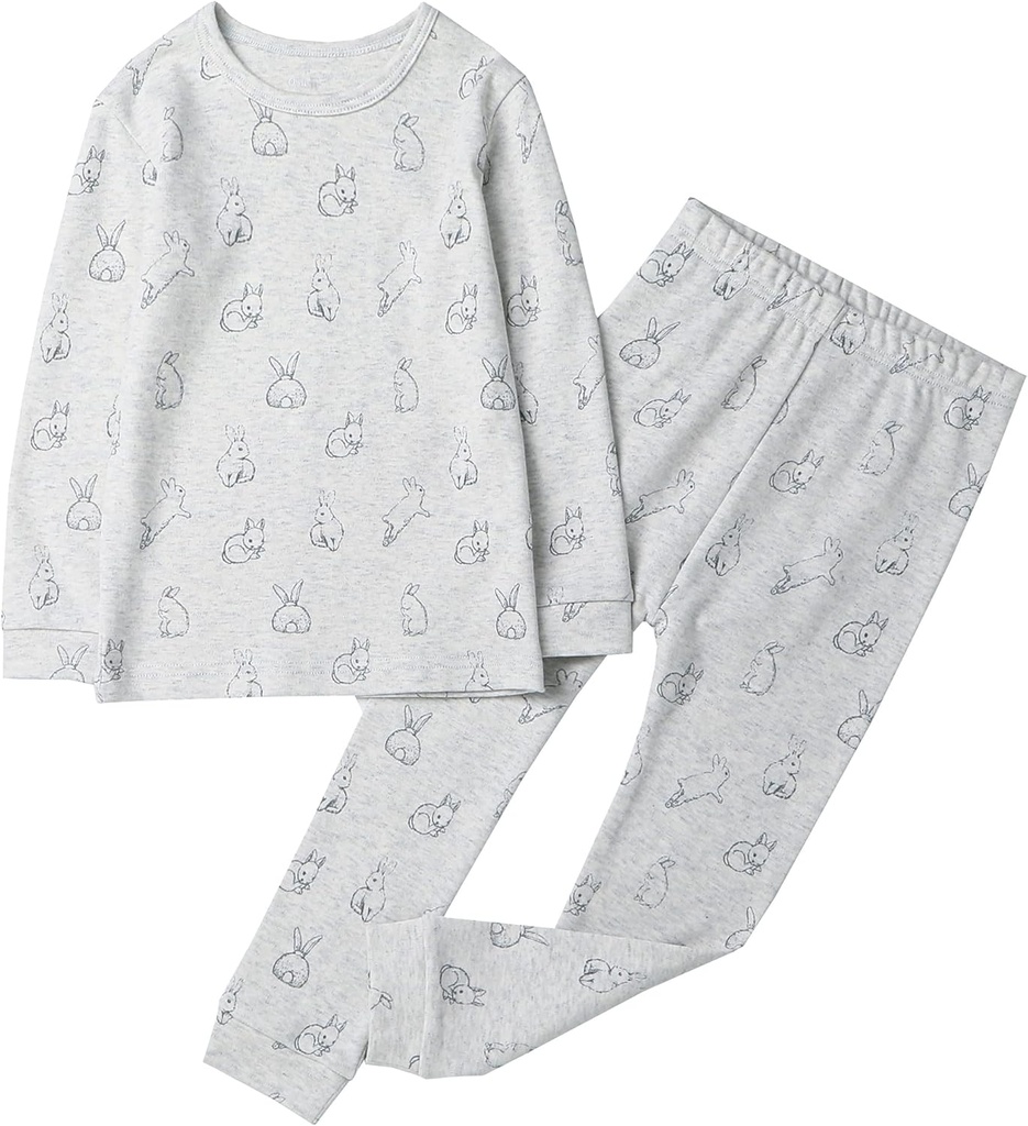Owlivia 100% Organická bavlna Baby Dlhé rukávy Pajama súpravy, Batoľa Boy Girl 2-Piece