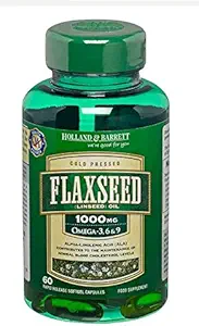 Holland & Barrett Vegetariánsky ľanový olej 60 kapsúl1000mg/ Omega-3,6&9