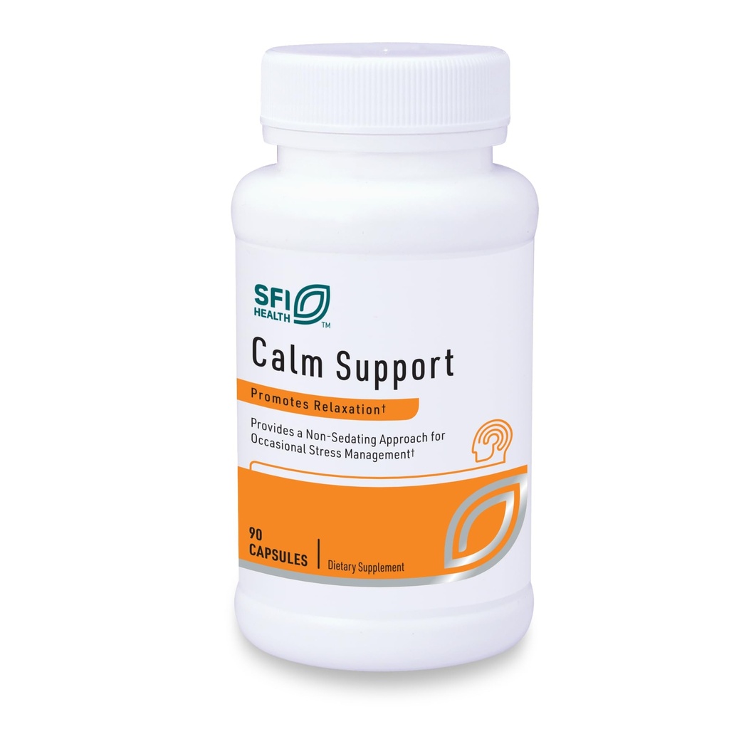 Klaire Labs SFI Health Cortisol Management - USDA Certified Organic Ingredients, Patented Herbal Stres Response Formula s Honokiol & Ashwagandha (90 Kapsule)