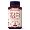 Probiotické a prebiotické doplnky, 60 miliárd CFU, Digestívne enzýmy, Acid Protection, Oneskorené uvoľnenie, 60 kapsúl, 60 dní