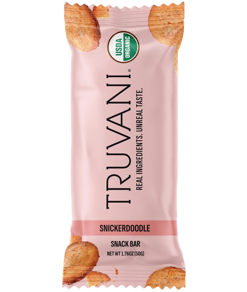 Truvani Plant Based Snack Bars 