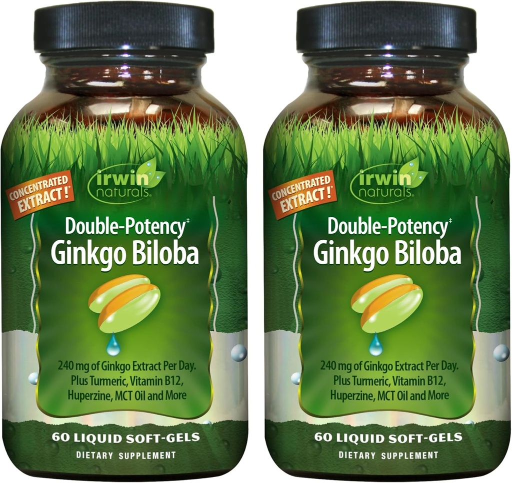 Irwin Naturals Double-Potency Ginkgo Biloba 