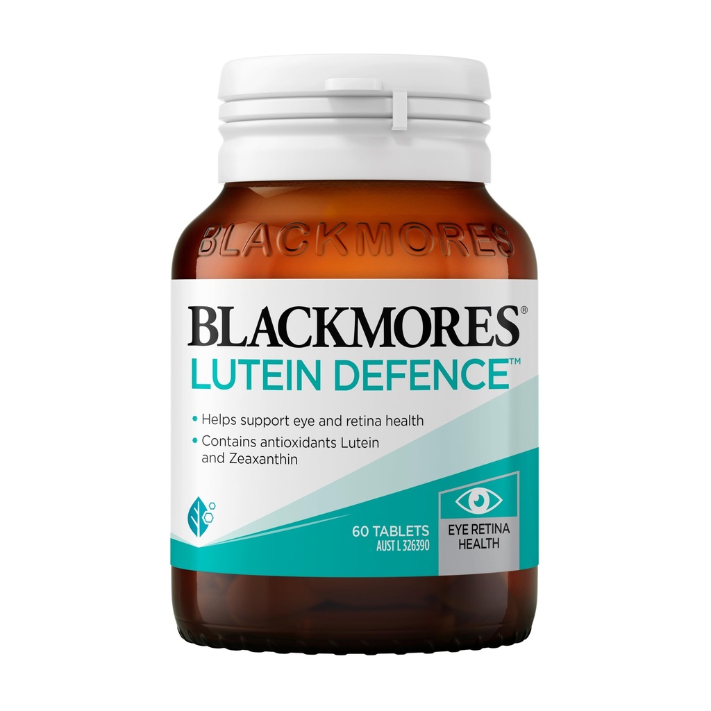 Blackmores Lutein Defence 60 Tablety Pomoc udržať zdravé Macula s 1PCS čínsky uzol darček, Made in Australia