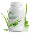 AloeCure Organic Aloe Vera Kapsule, 160 000mg Inner Aloe Leaf Equivalent per Serving, Support Gut, Digestive, & Immune Health, pomáha udržiavať vyváženú žalúdočnú aciditu, Aloin Free, 60 Kapsule