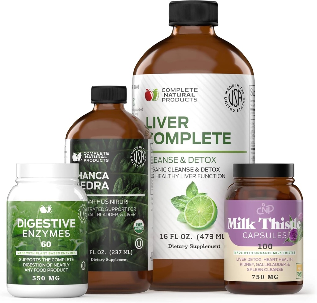 Pečeň Kompletné Bundle & Žlčník Kompletné 8oz Bundle
