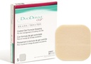 Convatec DuoDERM Control Gél Formula 4"x4" Hydrokoloidná Sterilná adhezíva Obliekanie pre čiastočné a plné-Thickness rany, Lekársky stupeň, Latex-Free, vodeodolný, námestie, Béžová, 5ct Box
