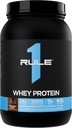 Pravidlo 1 Srvátkový proteín 24g Fast-Acting Protein from All-Whey Sources with Prirodzene Occurring EAAs & BCAAs for Workout Recovery or Anytime Use (2 libra*, Čokoláda Fudge)