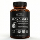 Čierny olej kapsule - Nigella Sativa - Imunitná podpora Supplement Soft Gels - Cold Pressed Antioxidant Vegetarian Black Cumin Pills - 500 Milligrams Made in The USA
