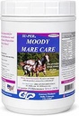SU-PER Moody Mare Care Powder - Bylinná zmes pre vyváženú dispozíciu a normálne správanie u koní - 2,5 lbs (2 balenia)