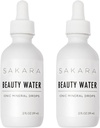 SAKARA Beauty Water Drops, 60 Slúži - Stopové minerálne kvapky na vodu, Minerálne vody Tekuté horčíka, Chlorid, Sodík, Draslík, Bron Supplements, Tekuté vitamíny Multi Minerály Supplement