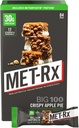 MET-Rx Big 100 Colossal Protein Bars, Crispy Apple Pie Replacement Bars, 4 gróf