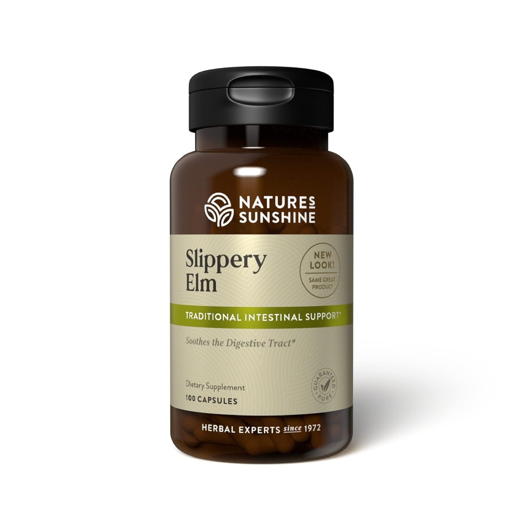 Prírodné Sunshine Slippery Elm 100 kapsuly