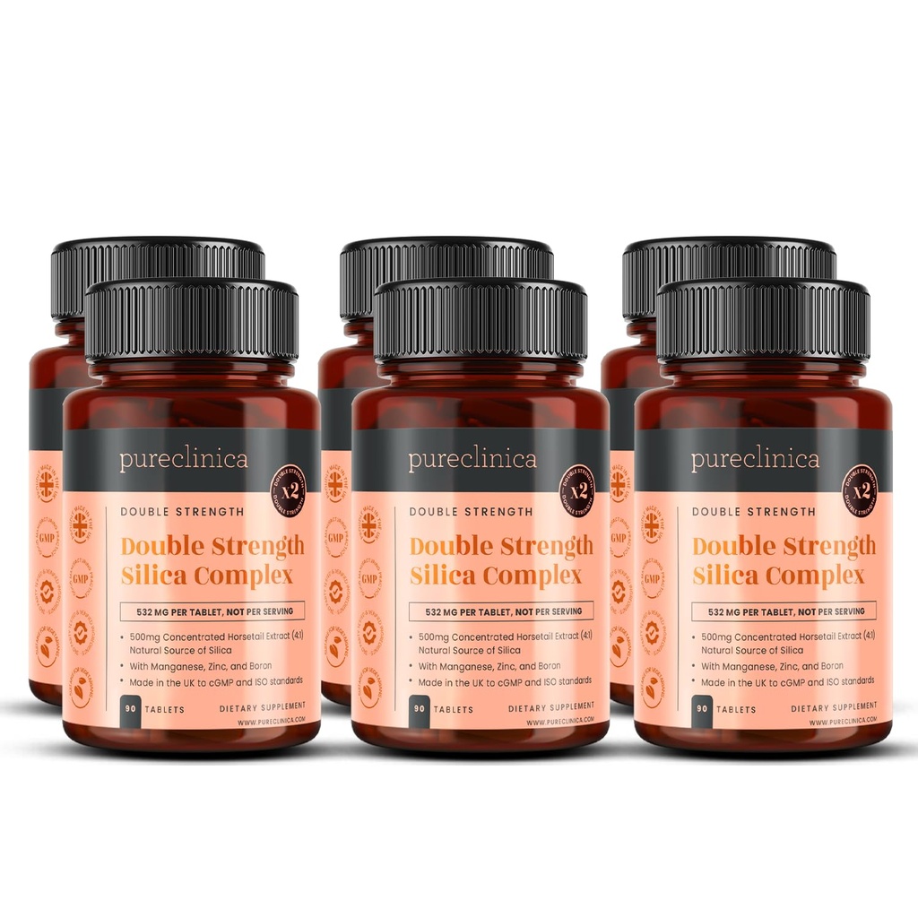 Double Strength Sime Complex 18 mesiacov Supply! (2000mg Horsetail Extract x 540 tabliet(6 Fľaše 90))