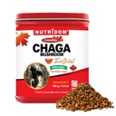Nutridom Canadian Chaga Mushrom Tea Grind, Kambbles, Wild-Harvested, Hand-Picked, 160 g