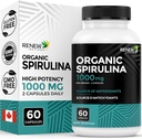 Renew Actives Organic Spirulina 1000MG na 2 Kapsule 