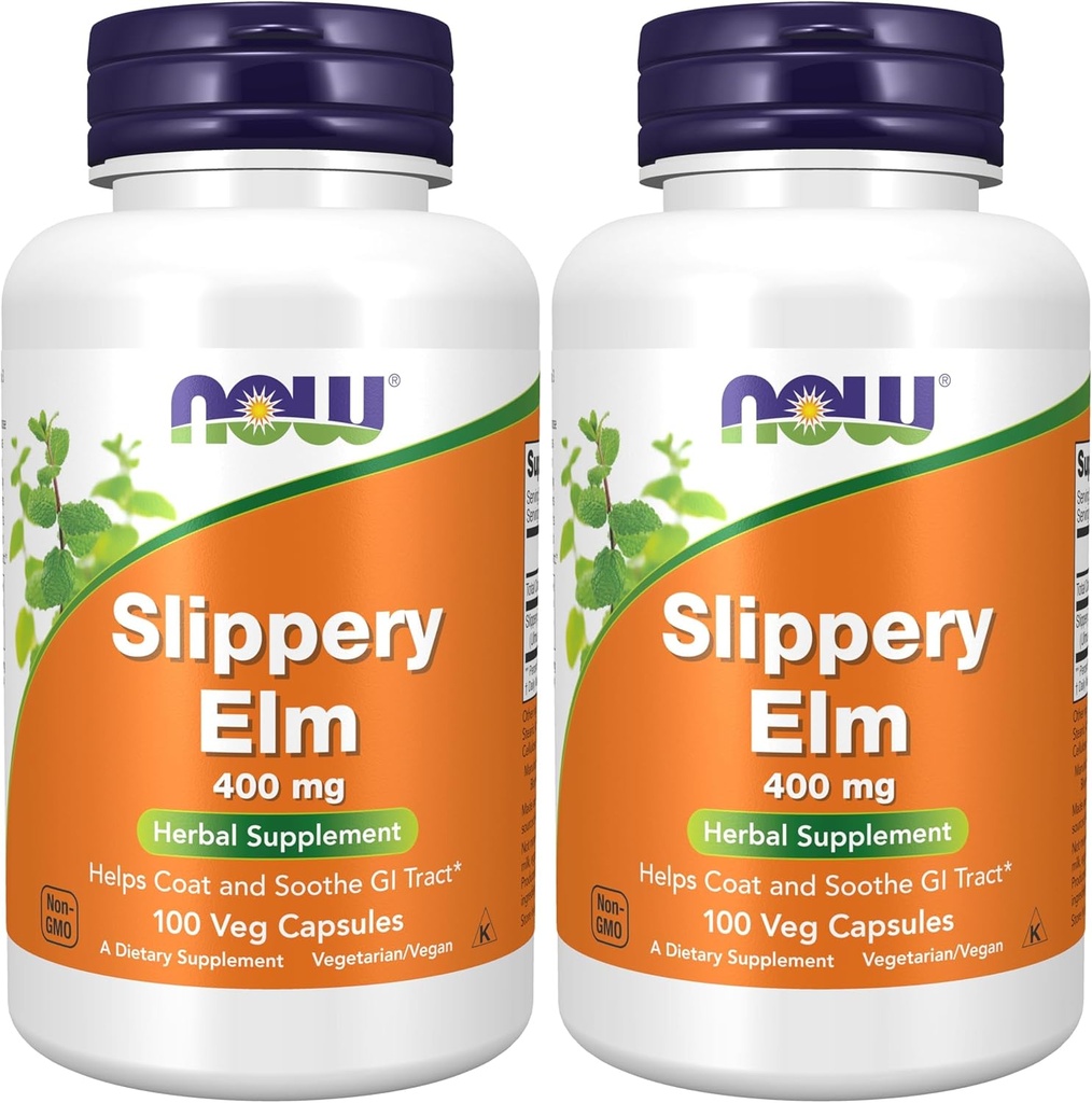 Teraz Slippery Elm 400mg 100 Kapsule (Stock of 2)