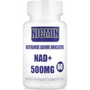 Lipozomálna NAD+ Supplement 800mg with TMG 300mg, Max Absorbtion Actual NAD+ Supplement (Nie je prekurzorom pre bunkovú energiu, zdravé starnutie a svalové opravy 60 kapsúl