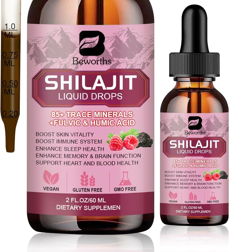 Shilajit Resin Liquid Drops 