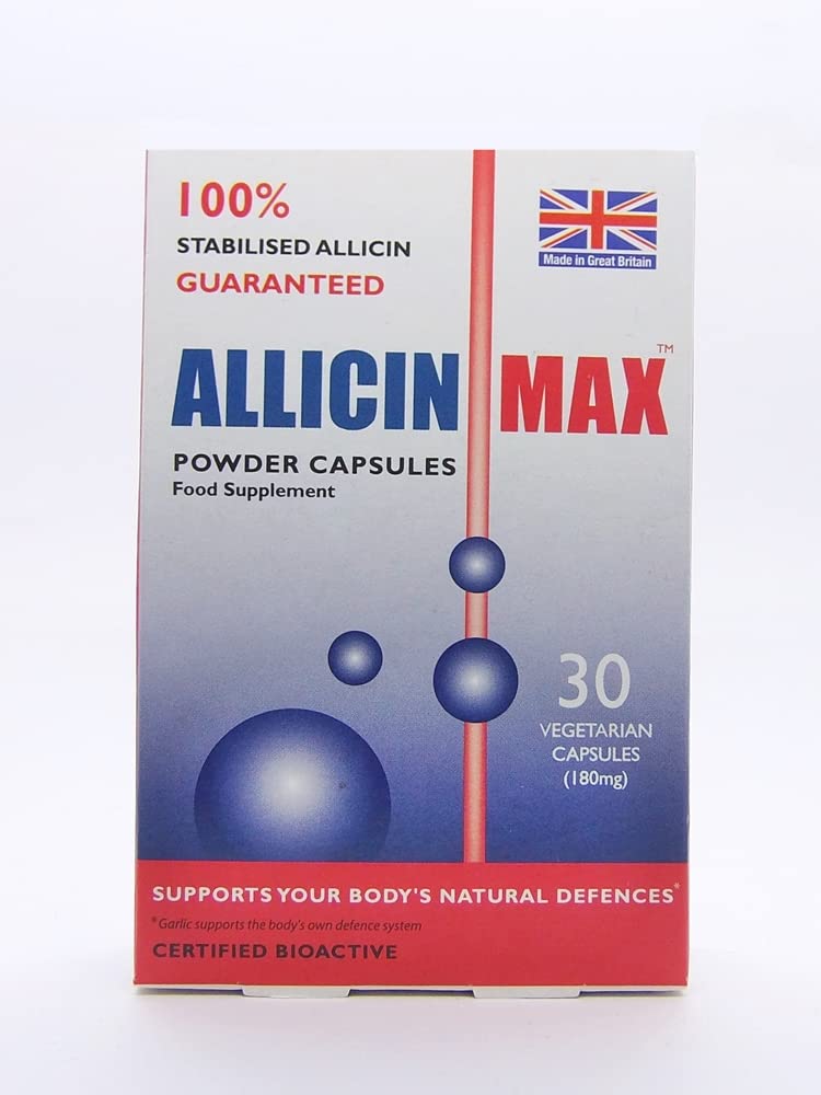 Allicin Max 30 Veg Caps (dávka 2- 60 kapsúl)