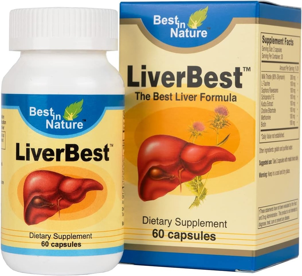 PečeňBest - Supplement Featuring Milk Thitle, L-Taurine a ďalšie
