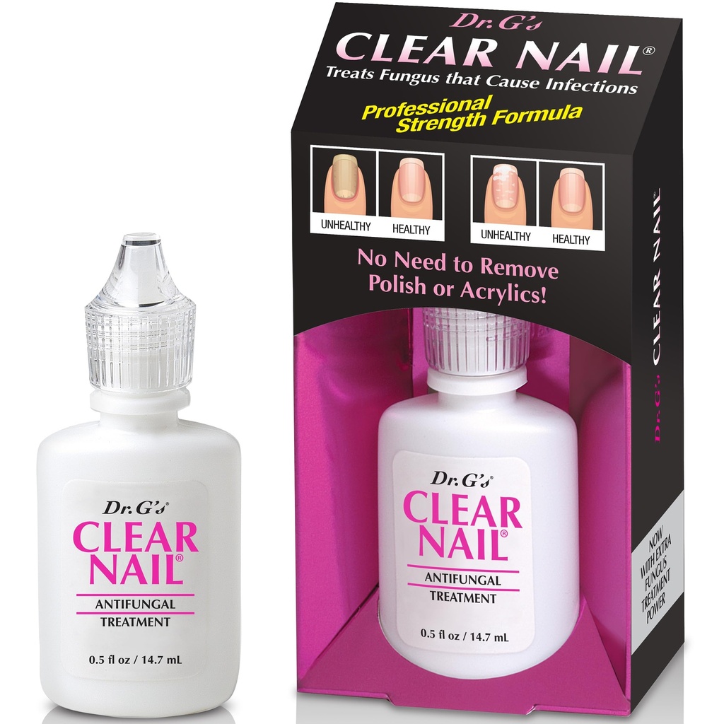 Dr. G's Clear Nail Antimykotická liečba, 0,5 Fluid Ounce