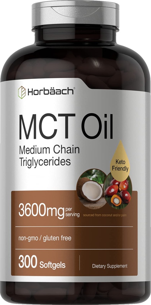 Horbäach MCT Oil Pills 3600mg 