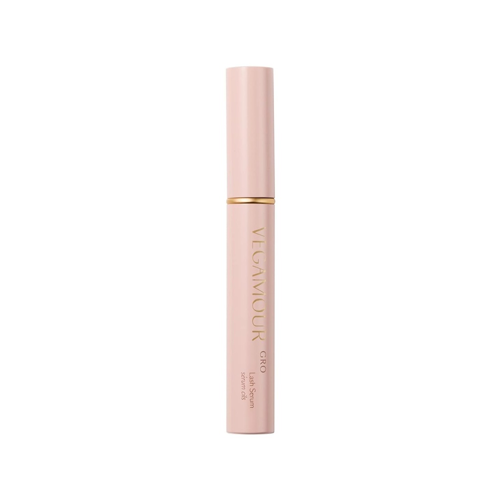 VEGAMOUR GRO Lash Serum, Eyelash Enhancer, Vegan Eyelash Serum for Fuller, Thicker Looking Lashes in as soon as Before as 30 Days, 3 ML