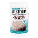 Prírody Plus jednoducho prírodné SPIRU-TEIN Shake - Nesladená čokoláda - 0.82 LB Proteín prášok - náhrada jedla - prírodná energia - podporuje diabetický životný štýl - vegetariánska, 16 Servis