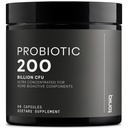 Toniiq 200 miliárd CFU Probiotické doplnok 30 Overené tretie-strana testované kmene - Plne police-stabilné probiotiká Formula s prebiotickým zmesou - Rozšírené uvoľňovacie kapsule