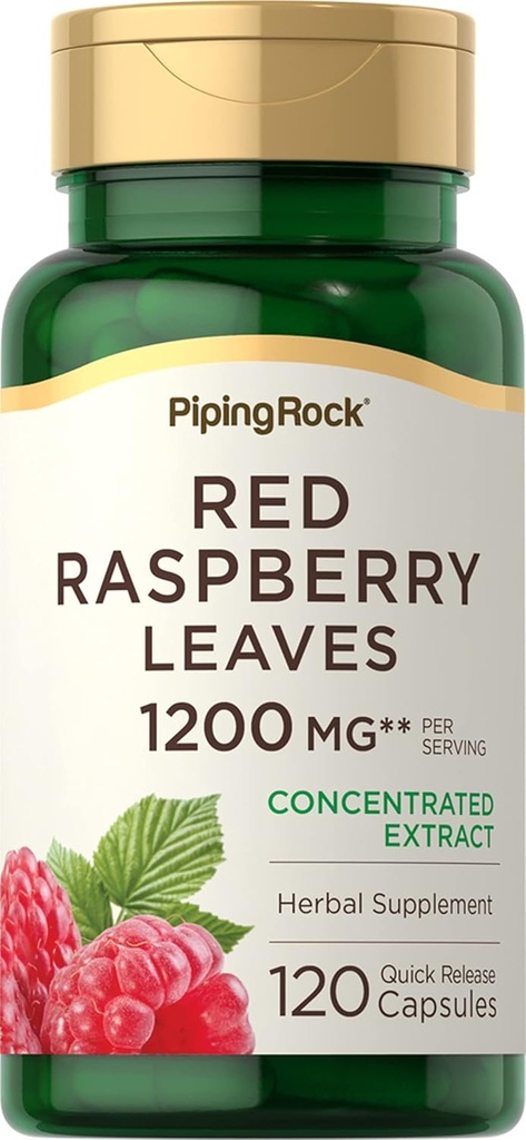 Piping Rock Red Raspberry Leaf Kapsule 