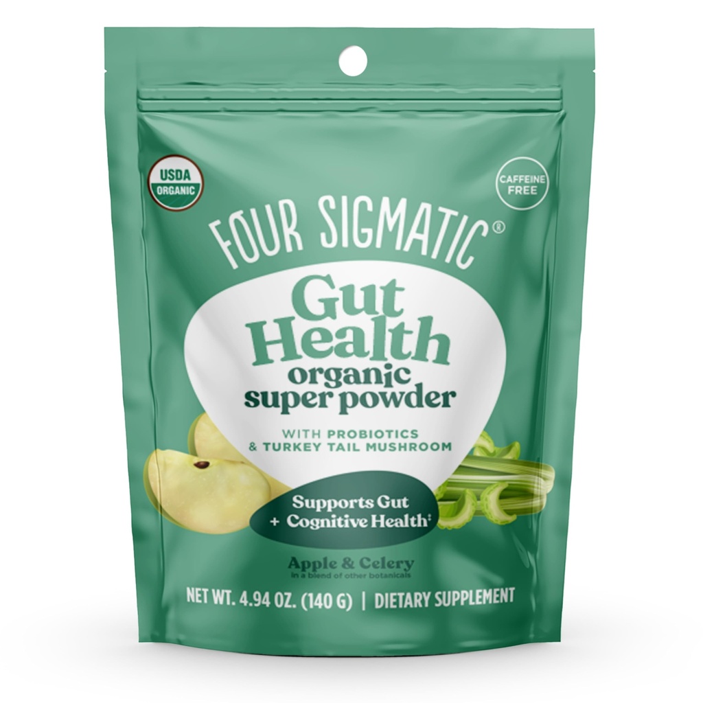 Štyri Sigmatic Organic Greens Powder 
