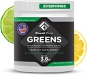 Fosílne palivo Super Greens Powder Premium Superfood 