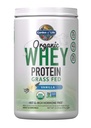 Garden of Life Grass Fed Srvátka Protein prášok Vanilla - 21g Protein for Women & Muži + Probiotiká - 12 Slúži - bez lepku, Non GMO, Kosher, Humane, RBST & rBGH bez hormónov