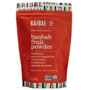 KAIBAE Premium Organic Baobab Powder I Prebiotic Gut Health, Intermittent Fating, Immunition, Hydration 