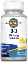 KAL vitamín D-3 1000 IU 