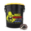 COLOSSAL LABS svalová srsť proteín ochutený proteín prášok, 25,000mg aminokyselín/servovanie, filtrované za studena [Backaging May Vary] (12 libra (bucket), Cookies & Cream]