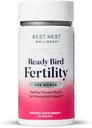 Najlepšie Nest Wellness Ženská plodnosť - Denný multivitamín pre tehotenskú podporu - Doplnok s metylovanými vitamínmi pomáha Koncepcia - Nutričný doplnok s Ashwagandha & folate - 30 tabliet