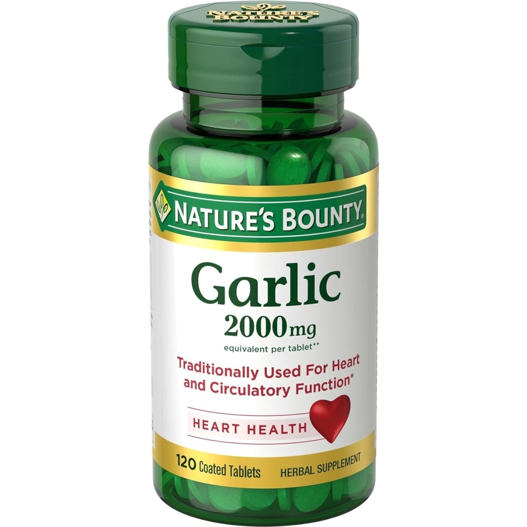 Príroda Bounty cesnak 2000mg, tablety 120ea