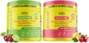 Keto Vitals Cherry Limeade Bundle s malinovkou Lemonade - 2 balenie Bundle Keto Electrolytes prášok - Electrolytes s draslíkom, horčík, sodík, vápnik - Cherry Limeade a malinová citróna