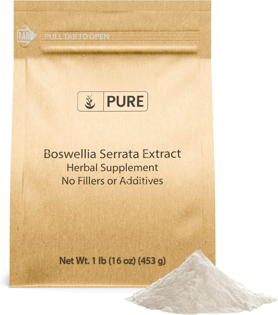 PURE ORIGINÁL SUROVINY Boswellia Serrata extrakt (1lb) bylinné doplnok prášok, non-GMO