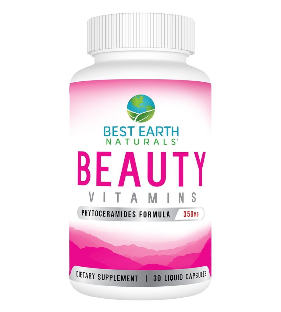 Najlepšie Zemi Naturals Beauty Vitamíny Phytoceramide pilulky - Podpora pre hydratáciu kože doplnok s Alpha kyseliny lipoovej a viac na podporu hydratovanej kože - 30 Počet