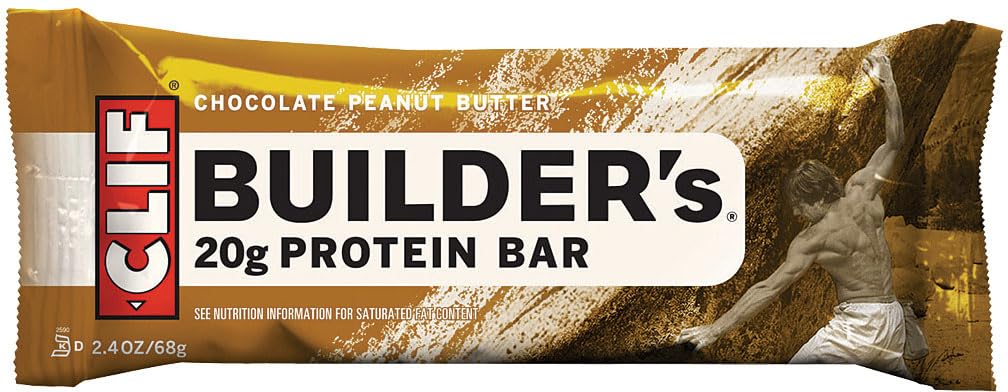 Clif, Bar Builders Čokoláda Arašidové maslo, 2.4 Ounce
