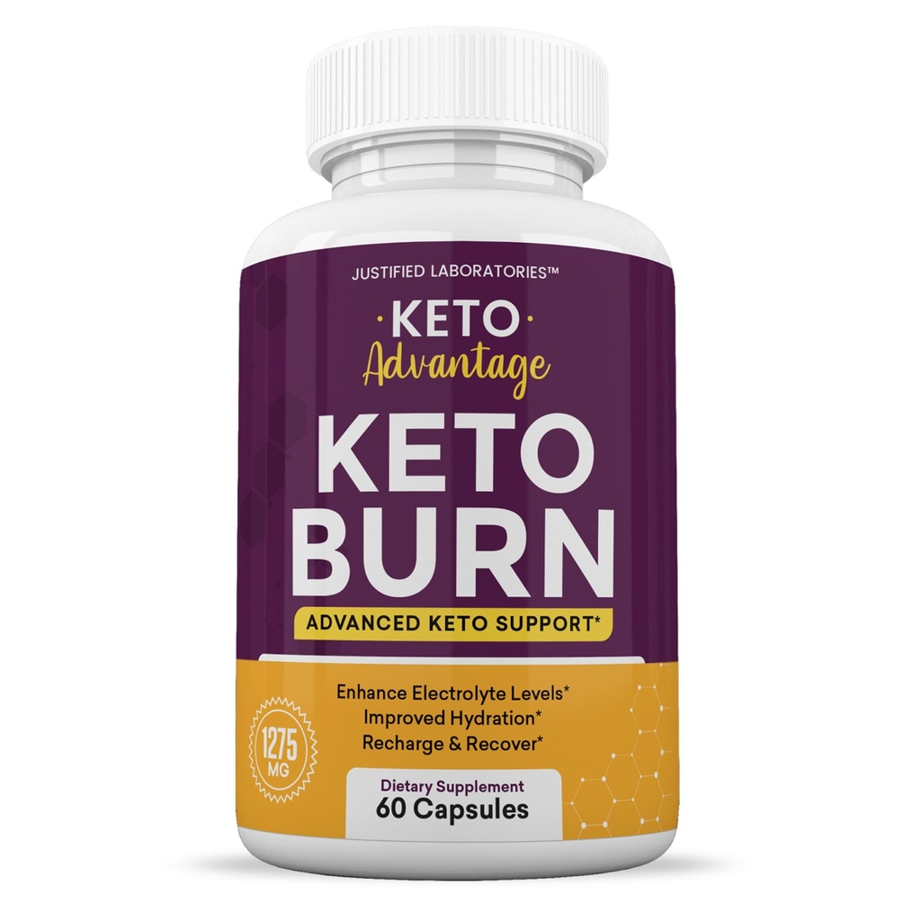 Keto Advantage Keto Burn Pills 1275MG Nová a vylepšená formula obsahuje jablkový Cider Ocogar Extra panenský olivový olej prášok Zelený čaj Leaf 60 Kapsule