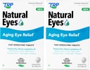 TRP Natural Eyes, Homeopatické tablety, Gluten-free, 48 ct (Pack of 2)