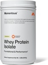 Momentous Essential Grass-Fed Whey Protein Powder - 20 g Whey Isolate Protein - NSF Certified for Sport - Gluten-Free - 24 Servings for Essential Everyday Use - Vanilla - Package May Vary