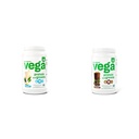 Vega Protein and Greens Protein Powder, Vanilla - 20g Plant Based Protein Plus Veggies, Vegan & Protein and Greens Protein Powder Čokoláda (19 Servings) - 20g Plant Based Protein Plus